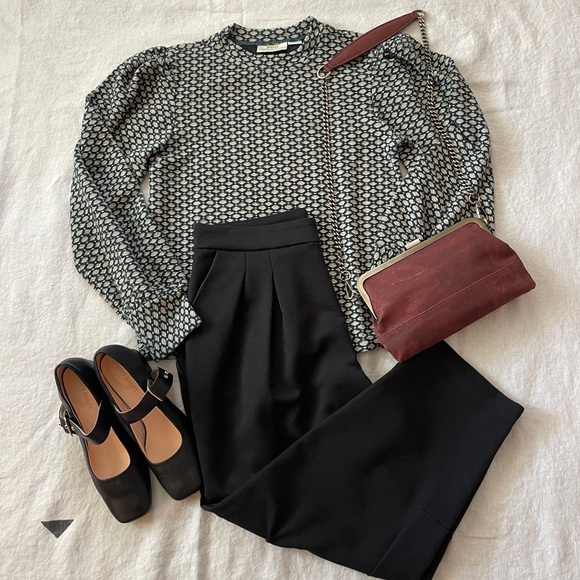 Charcoal knit pant by Vaerie Dumaine (size medium) - Picture 3 of 8